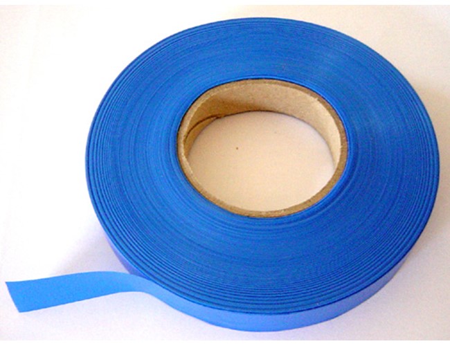 Ruban vinyle bleu 17 mm - roul. 75 m